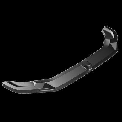 Frontsplitter passend für VW Crafter MK2 2017+ / MAN TGE MK1 Prefacelift 2017+ Version 2 mit ABE TÜV Hochglanz Schwarz