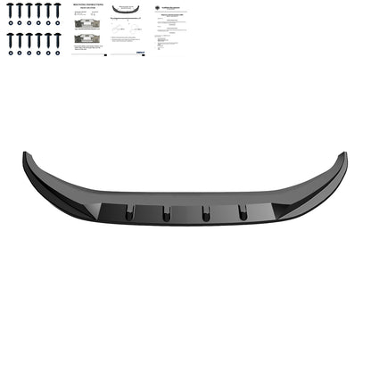 FS01.001 - Frontsplitter passend für VW Caddy MK5 2021+ Version 2 mit ABE TÜV Hochglanz Schwarz