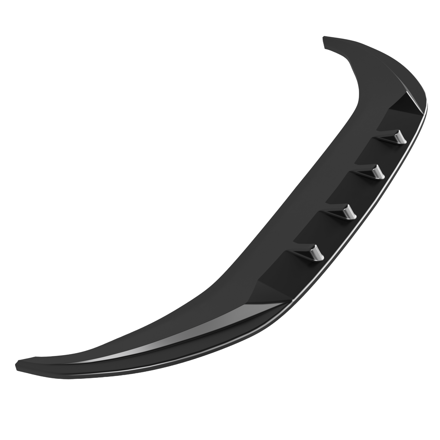 FS01.001 - Frontsplitter passend für VW Caddy MK5 2021+ Version 2 mit ABE TÜV Hochglanz Schwarz