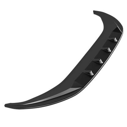 FS01.001 - Frontsplitter passend für VW Caddy MK5 2021+ Version 2 mit ABE TÜV Hochglanz Schwarz