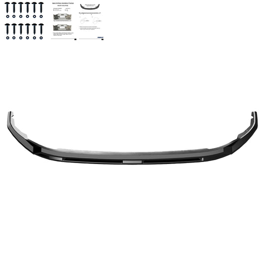 Frontsplitter passend für VW Transporter T7 2024+ Hochglanz Schwarz