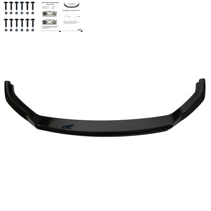 Frontsplitter passend für VW Volkswagen Transporter T7 2024+ v5 Hochglanz Schwarz