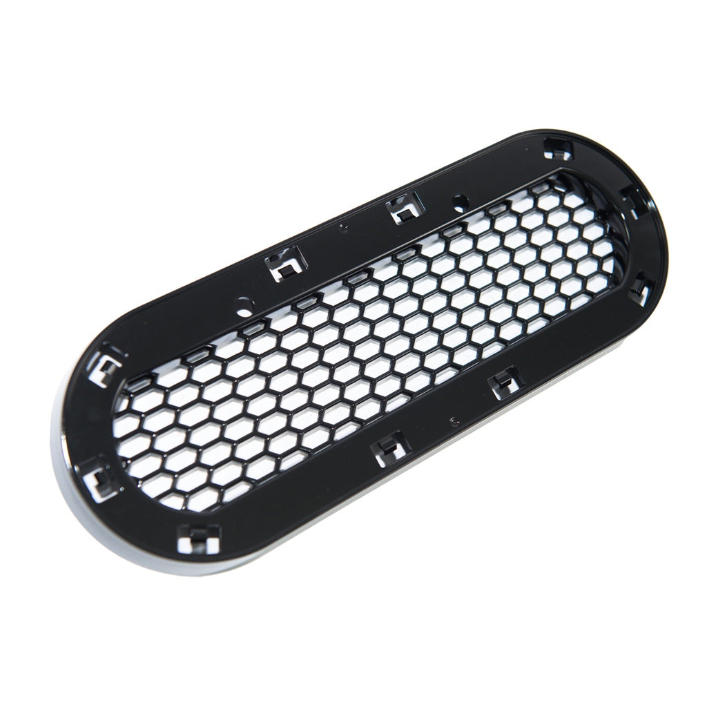 Audi Kühlergrill Emblem-Halterung, Hochglanz-Schwarz, Modell GRIAU0000