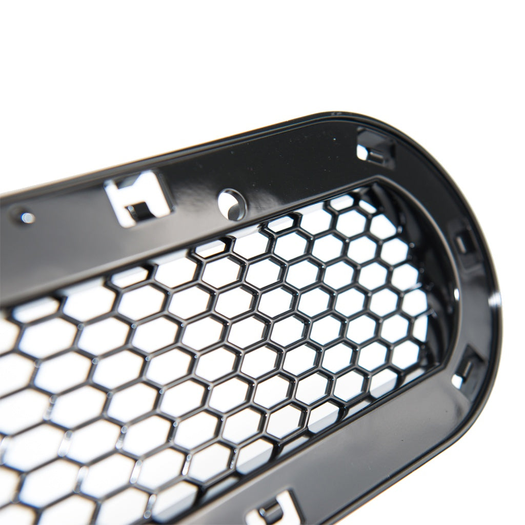 Audi Kühlergrill Emblem-Halterung, Hochglanz-Schwarz, Modell GRIAU0000