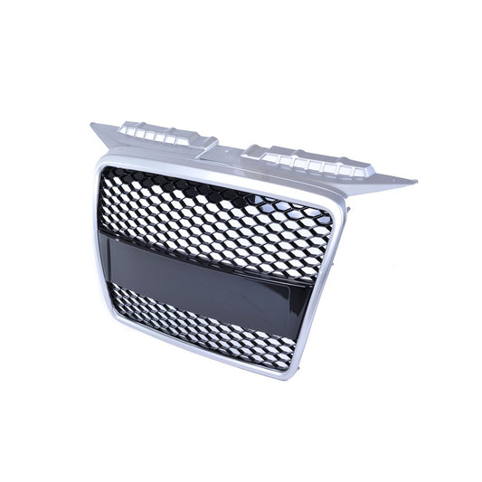Sport Kühlergrill Silber-Hochglanz Schwarz AUDI A3 8P Sportback Pre-Facelift 2005-2008 RS Stil