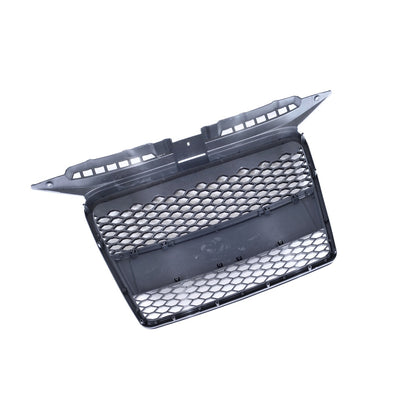 Sport Kühlergrill Silber-Hochglanz Schwarz AUDI A3 8P Sportback Pre-Facelift 2005-2008 RS Stil