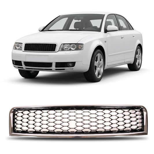 Sportgrill Chrom passend für Audi A4 B6 8E Limousine Avant 2000-2004