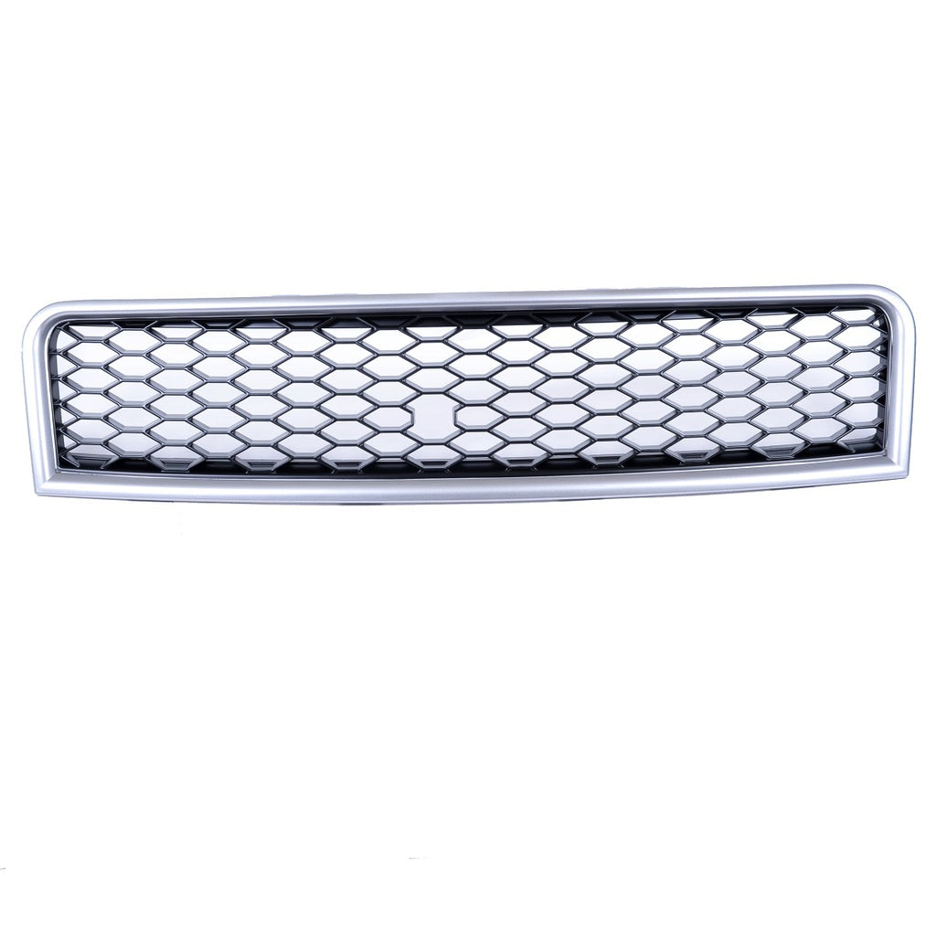 Sport Kühlergrill Silber Hochglanz Schwarz AUDI A4 B6 Limousine Avant 2000-2004 RS Style