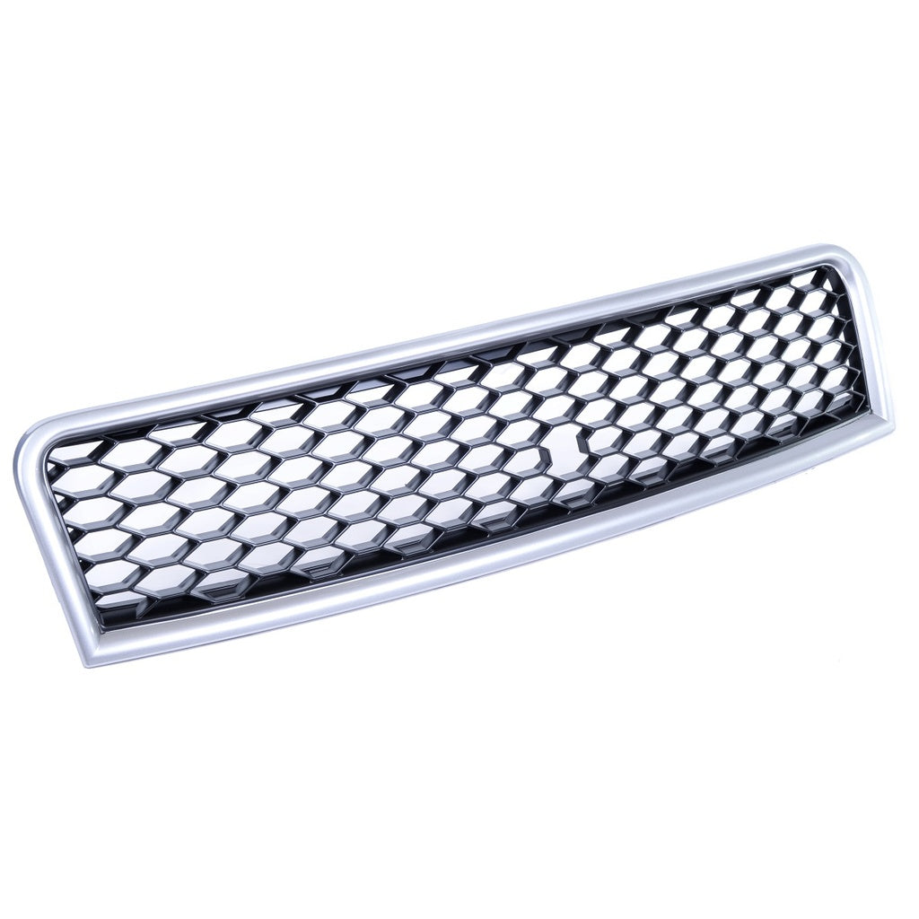 Sport Kühlergrill Silber Hochglanz Schwarz AUDI A4 B6 Limousine Avant 2000-2004 RS Style