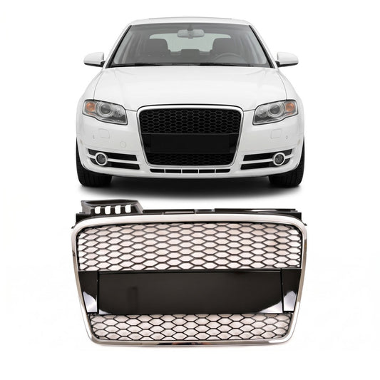 Kühlergrill Chrom passend für Audi A4 B7 8E Limousine Avant 2004-2008