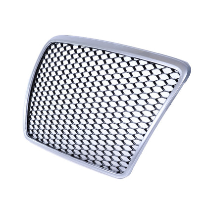 Sport Kühlergrill Silber Hochglanz Schwarz AUDI A6 C6 Limousine Avant Facelift 2008-2011 RS Style