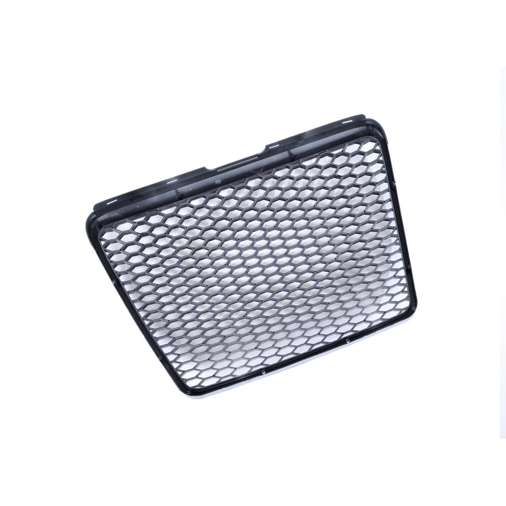 Sport Kühlergrill Silber Hochglanz Schwarz AUDI A6 C6 Limousine Avant Facelift 2008-2011 RS Style