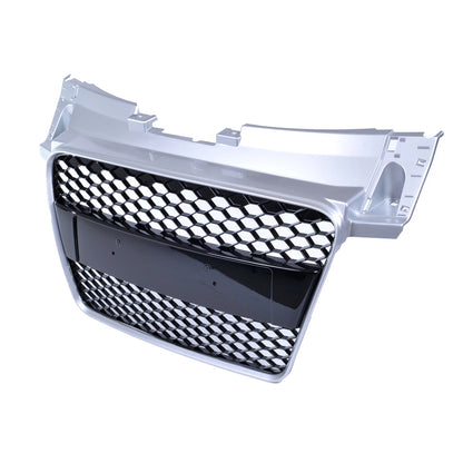 Sport Kühlergrill Silber Glänzend Schwarz AUDI TT 8J Coupé Roadster 2006-2014 RS Style
