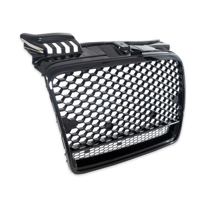 Kühlergrill Hochglanz Schwarz passend für Audi A4 B7 8E 2004-2007