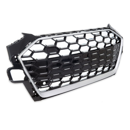 Kühlergrill Silber passend für Audi A4 B9 8W Facelift 2020-2024