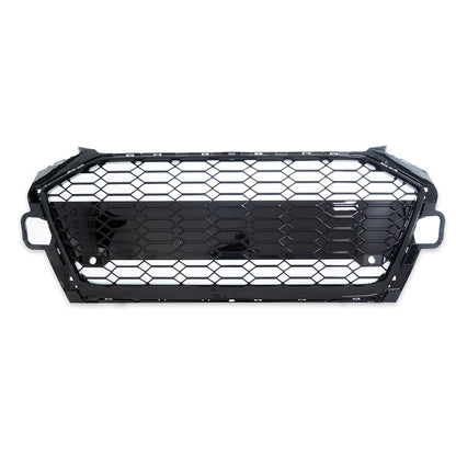 Kühlergrill Hochglanz Schwarz passend für Audi A4 B9 8W Facelift 2020-2024