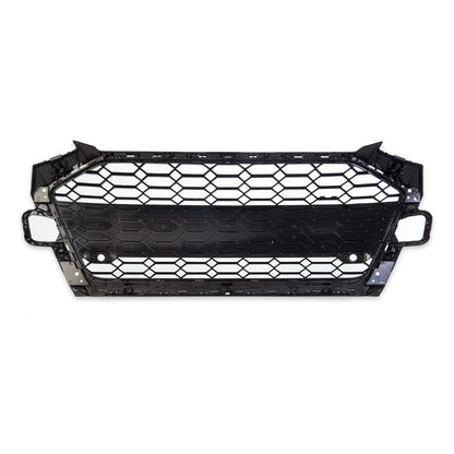 Kühlergrill Hochglanz Schwarz passend für Audi A4 B9 8W Facelift 2020-2024