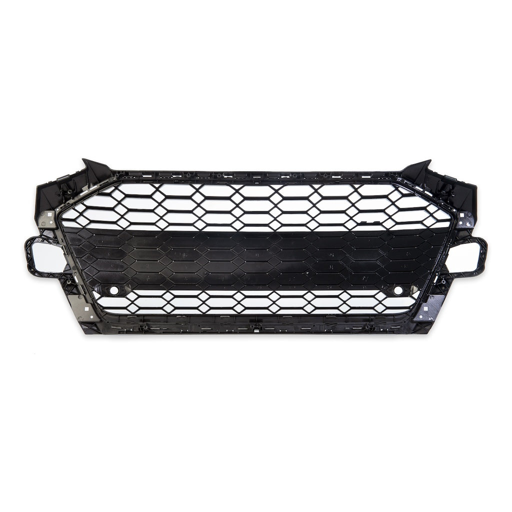 Kühlergrill Hochglanz Schwarz für AUDI A4 B9 8W Limousine Avant Facelift 2020-2024