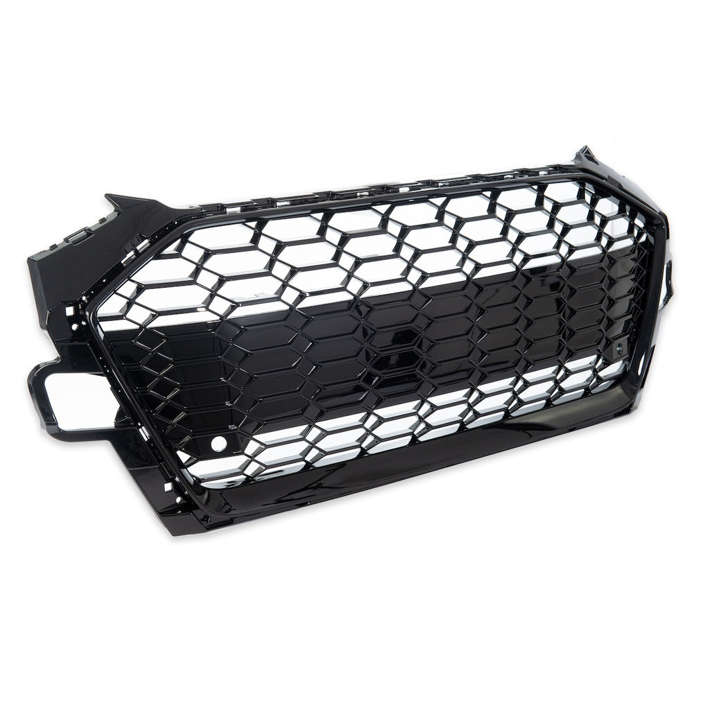 Kühlergrill Hochglanz Schwarz für AUDI A4 B9 8W Limousine Avant Facelift 2020-2024