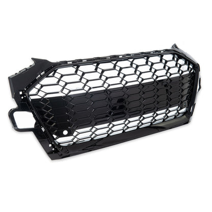 Kühlergrill Hochglanz Schwarz für AUDI A4 B9 8W Limousine Avant Facelift 2020-2024