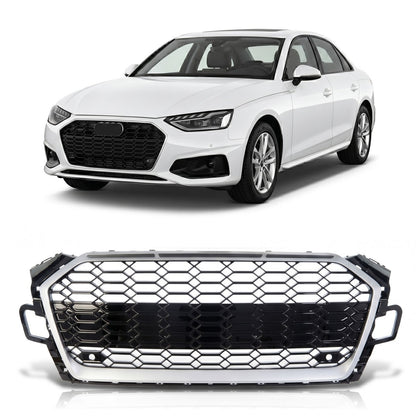 Sportgrill Silber passend für Audi A5 F5 2020-2024