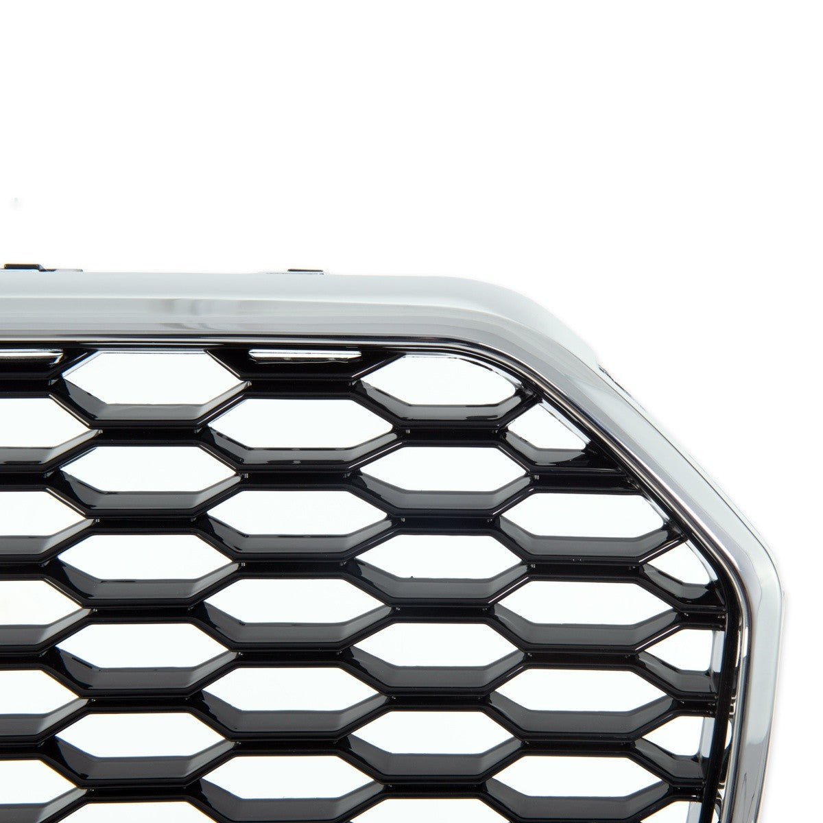 Sportgrill Silber & Hochglanz Schwarz passend für Audi A6 C7 4G 2015-2018