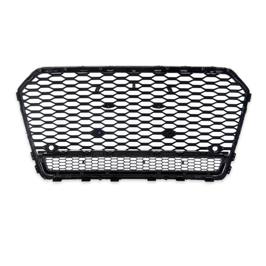 Kühlergrill Silber Glanz Schwarz AUDI A6 C7 (4G) Limousine Avant Facelift 2015-2018