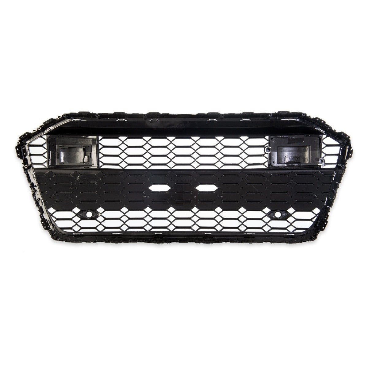 Silber Sportgrill passend für Audi A6 C8 4A Limousine Avant 2018-2024