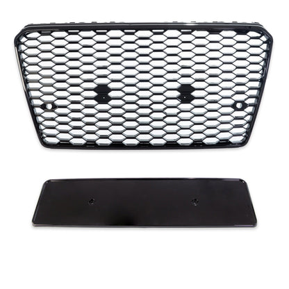 Hochglanz Schwarz Sportgrill passend für Audi A7 4G Sportback 2010-2014