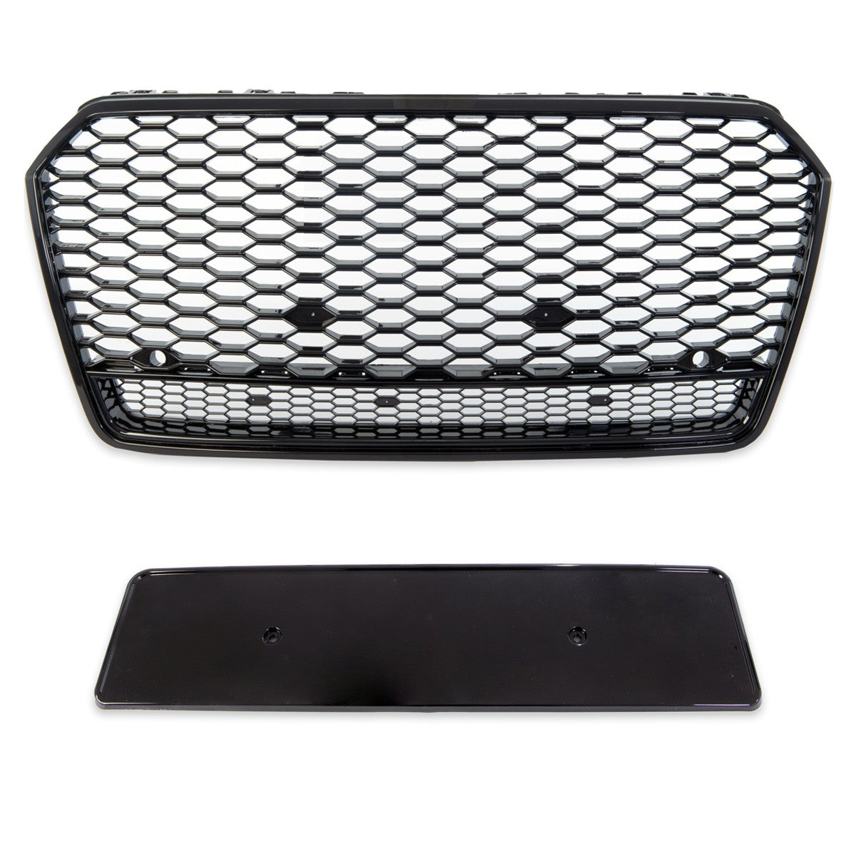 Sportgrill Hochglanz Schwarz passend für Audi A7 4G Sportback 2014-2018