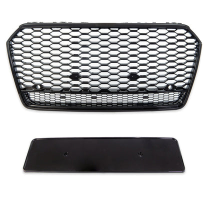 Sportgrill Hochglanz Schwarz passend für Audi A7 4G Sportback 2014-2018