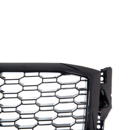 Sportgrill Hochglanz Schwarz passend für Audi Q2 GA 2016-2020