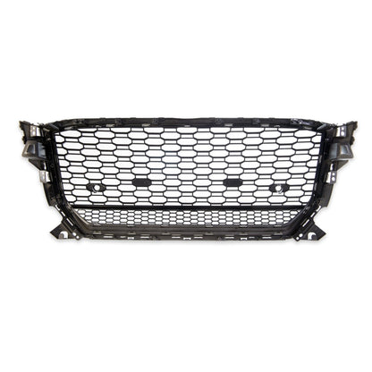 Sportgrill Silber & Hochglanz Schwarz passend für Audi Q2 GA 2016-2020