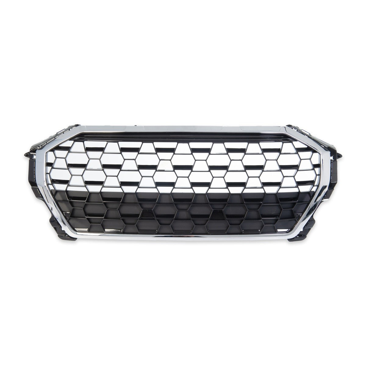 Sportgrill Chrom & Hochglanz Schwarz passend für Audi Q3 F3 SUV 2019-