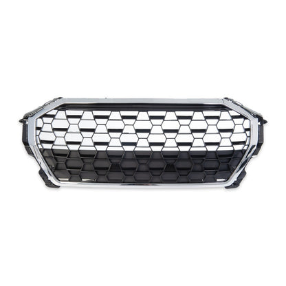 Sportgrill Chrom & Hochglanz Schwarz passend für Audi Q3 F3 SUV 2019-