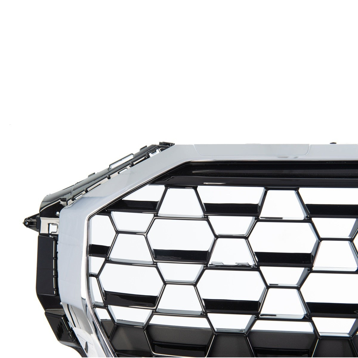 Sportgrill Chrom & Hochglanz Schwarz passend für Audi Q3 F3 SUV 2019-