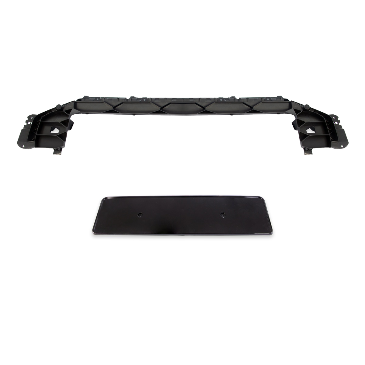 Sportgrill Chrom & Hochglanz Schwarz passend für Audi Q3 F3 SUV 2019-