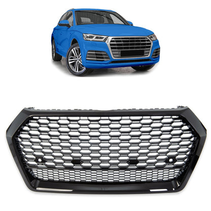Sportgrill Hochglanz Schwarz passend für Audi Q5 FY 2017-2020