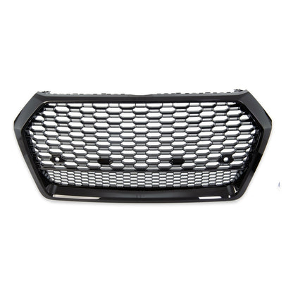 Kühlergrill Hochglanz Schwarz passend für AUDI Q5 FY 2017-2020 Modell