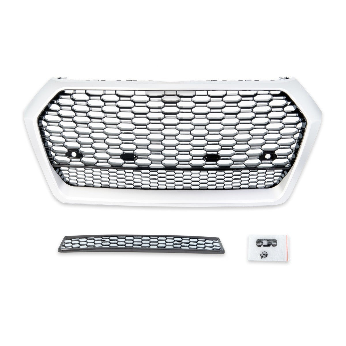 Sportgrill Silber passend für Audi Q5 (FY) 2017-2020