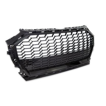 Sportgrill Hochglanz Schwarz passend für Audi Q5 FY Facelift 2020-2024