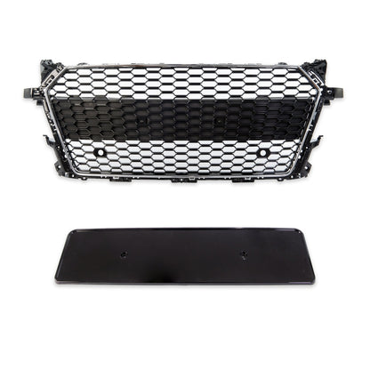 Kühlergrill Chrom-Schwarz AUDI TT (8S) Coupe Roadster 2014-2018 GRIAU0086
