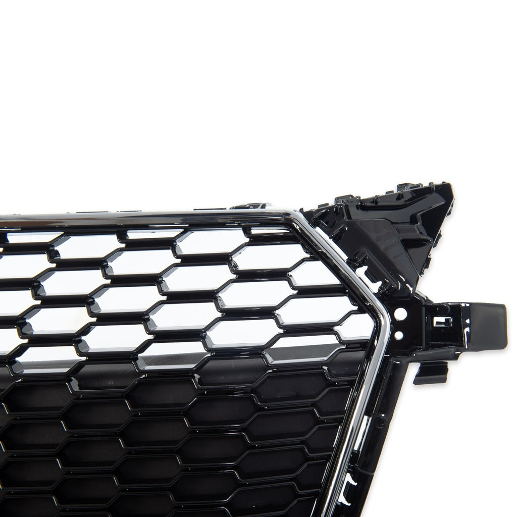 Kühlergrill Chrom-Schwarz AUDI TT (8S) Coupe Roadster 2014-2018 GRIAU0086