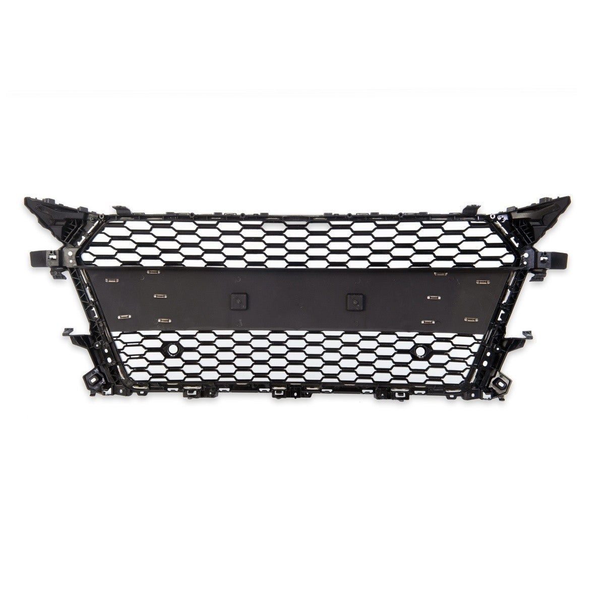Kühlergrill Silber Hochglanz Schwarz Gitter passend für Audi TT 8S FV 2014-2018