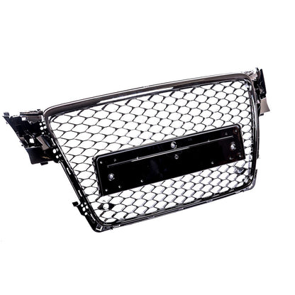 Kühlergrill Hochglanz Schwarz passend für Audi A4 B8 8K 2007-2011