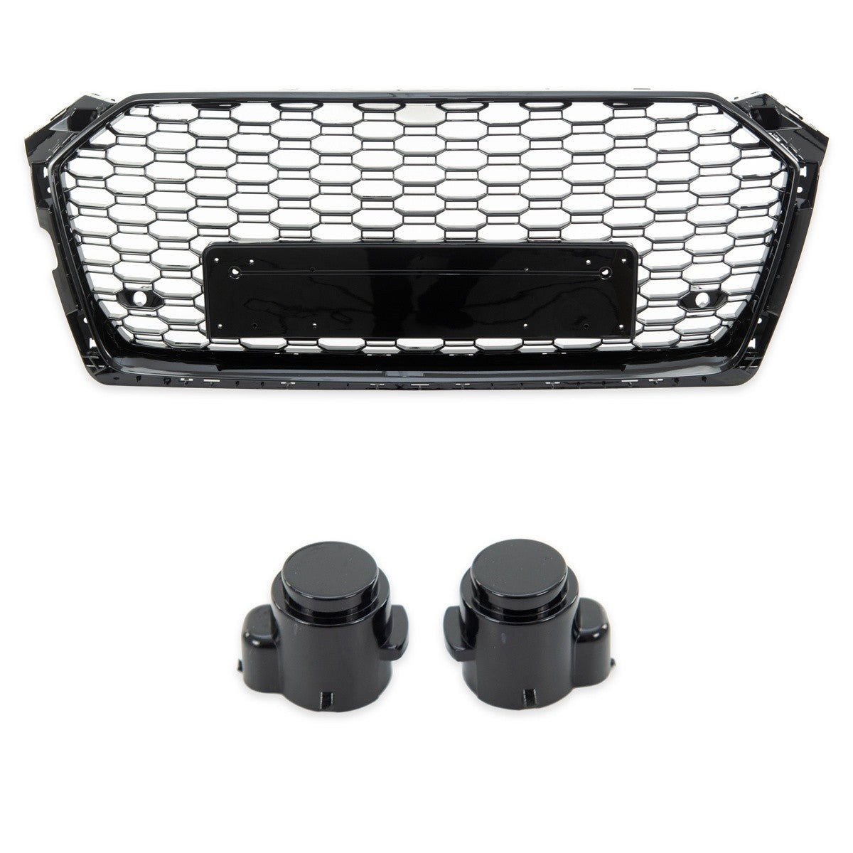 Kühlergrill Hochglanz Schwarz passend für Audi A5 F5 2016-2020