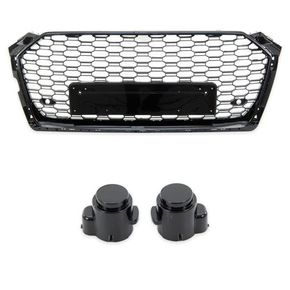 Kühlergrill Hochglanz Schwarz passend für Audi A5 F5 2016-2020