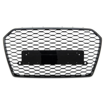 Kühlergrill Gloss Black für AUDI A6 C7 4G Limousine Avant Facelift 2015-2018 GRIAU0109