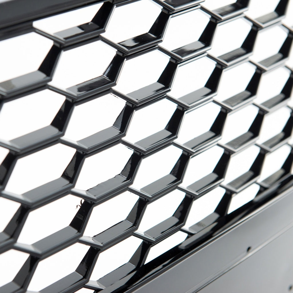 Kühlergrill Gloss Black für AUDI A6 C7 4G Limousine Avant Facelift 2015-2018 GRIAU0109