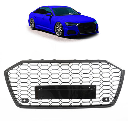Kühlergrill Hochglanz Schwarz passend für Audi A6 C8 2018-2024